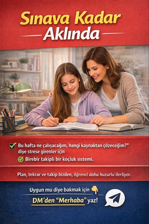 Sınava kadar aklında - afiş